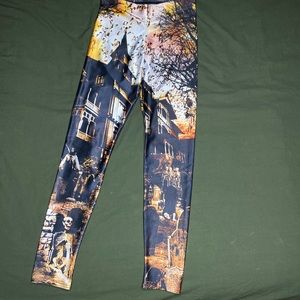 Blackmilk clothing haunted house leggings